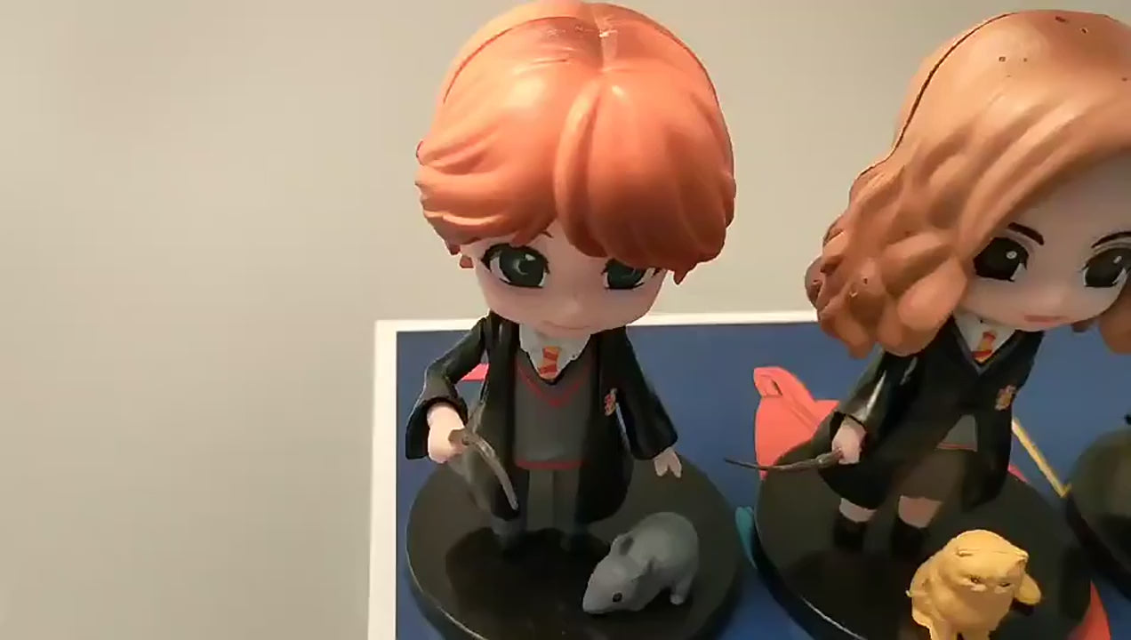 The Golden Trio – Harry, Hermione & Ron in an adorable set!